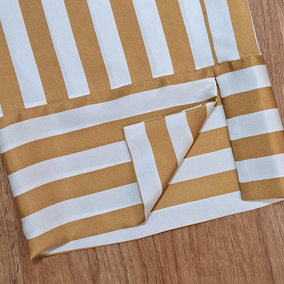 i Blues Goldenrod Striped Wide Leg Pants - Size 6 NWOT - Picture 4 of 8